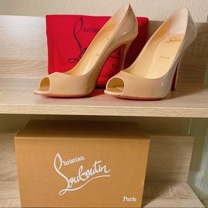 Christian Louboutin "Yootish" Peep Toe Pump